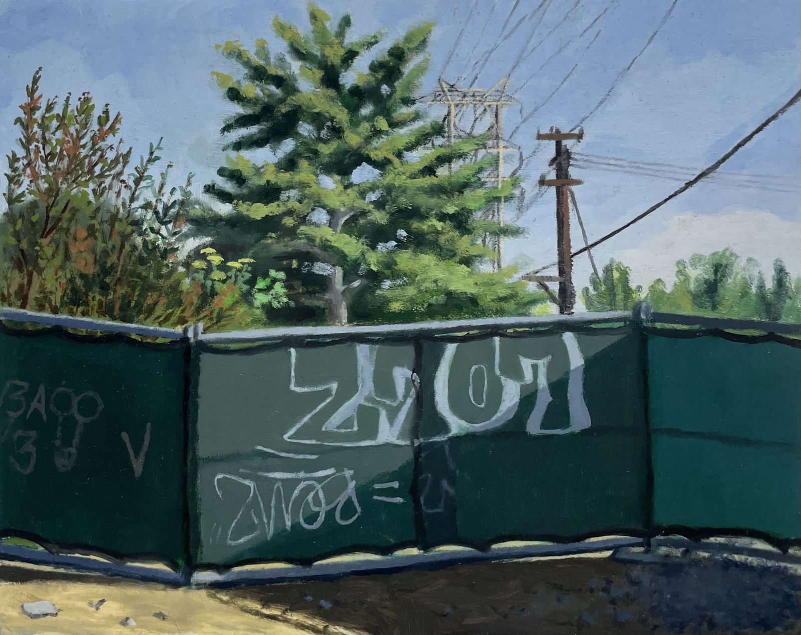 Jamie F. Adams, Chevy Chase Park, Los Angeles River, 2019