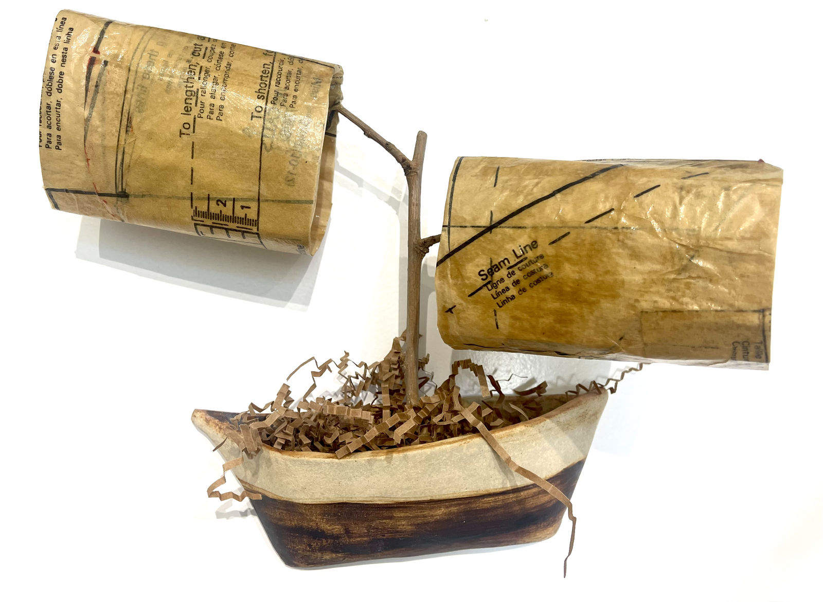 Annie Marini-Genzon, Two Sails, 2025