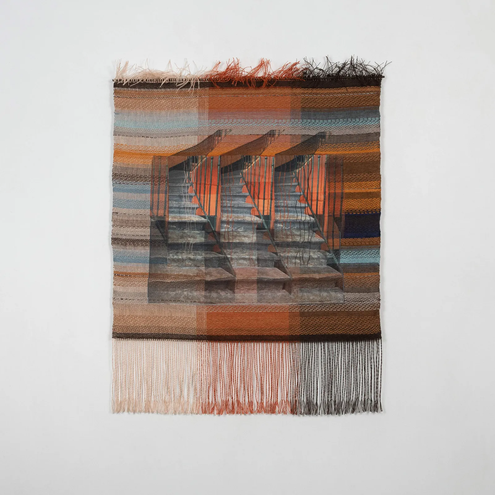 Cameron Taylor-Brown, Threads of Time/Lyon Weavers’ Staircase #1, 2024