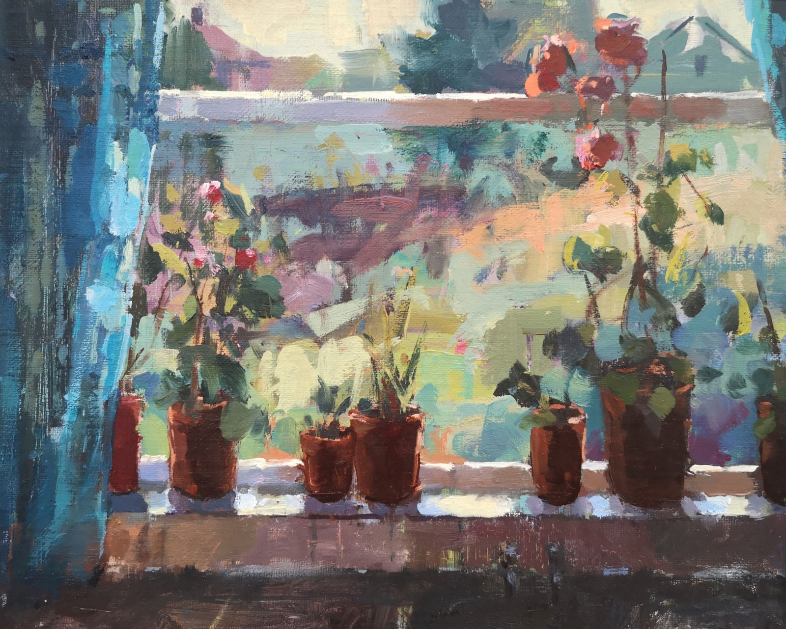 Nia MacKeown, Terracotta Pots, 2023