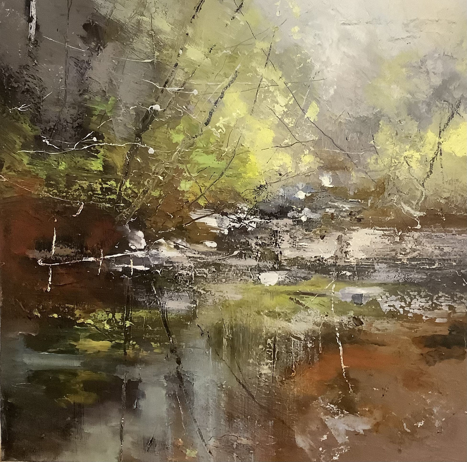 Claire Wiltsher, Ripples under the surface III, 2023