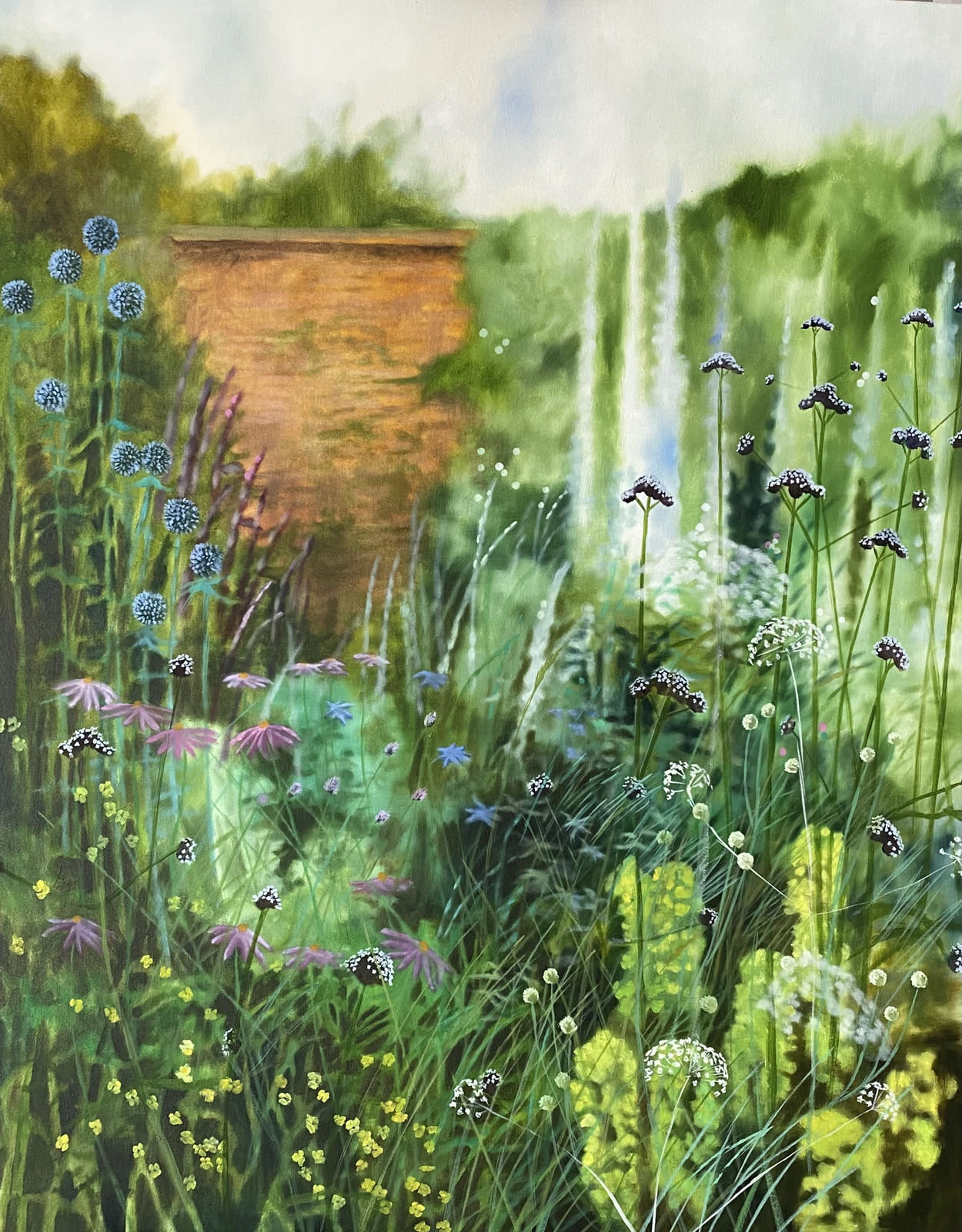 Dylan Lloyd, Wiltshire Summer Garden IV , 2019