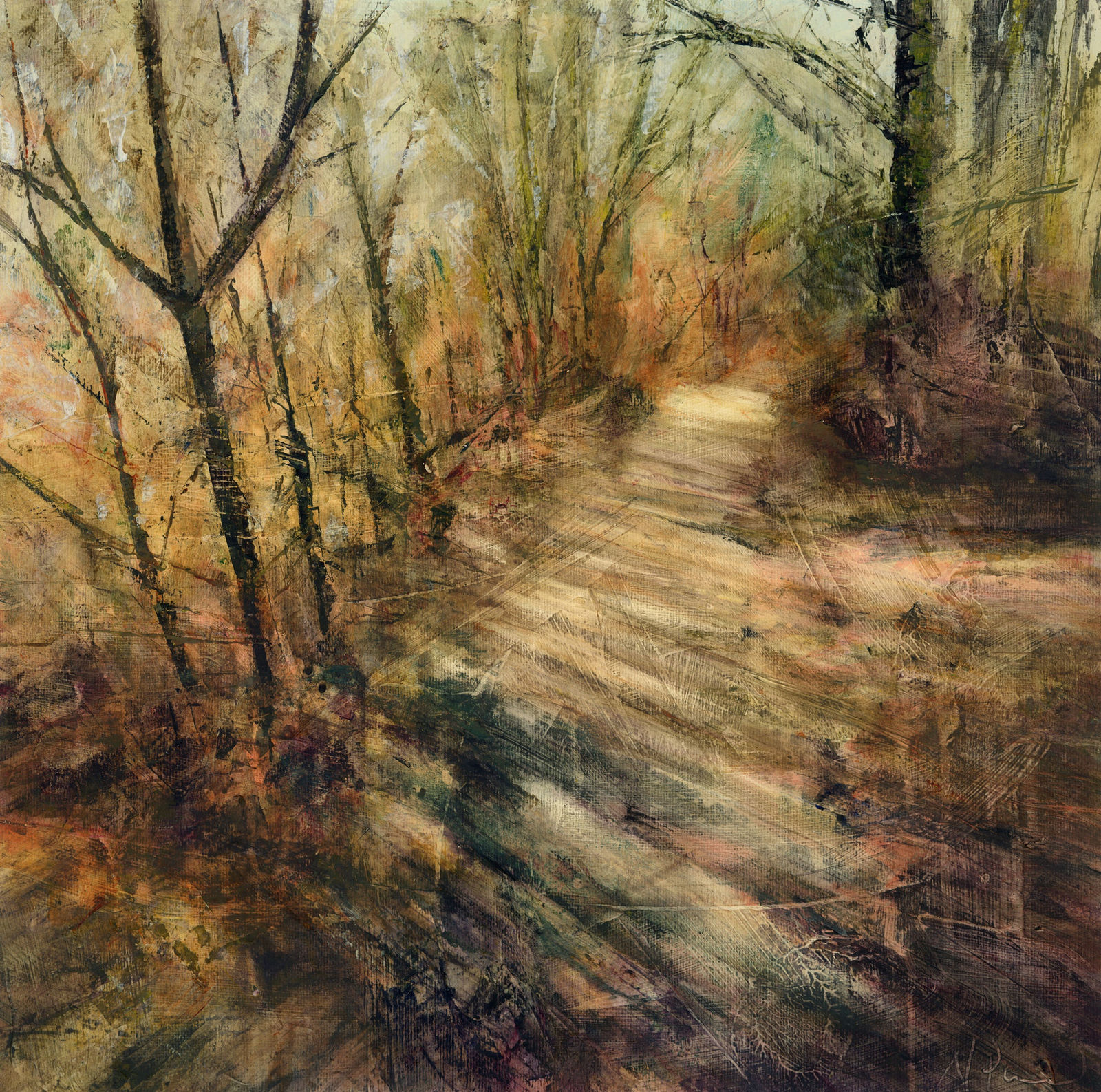 Nick Pritchard, Woodland Pathway, 2025