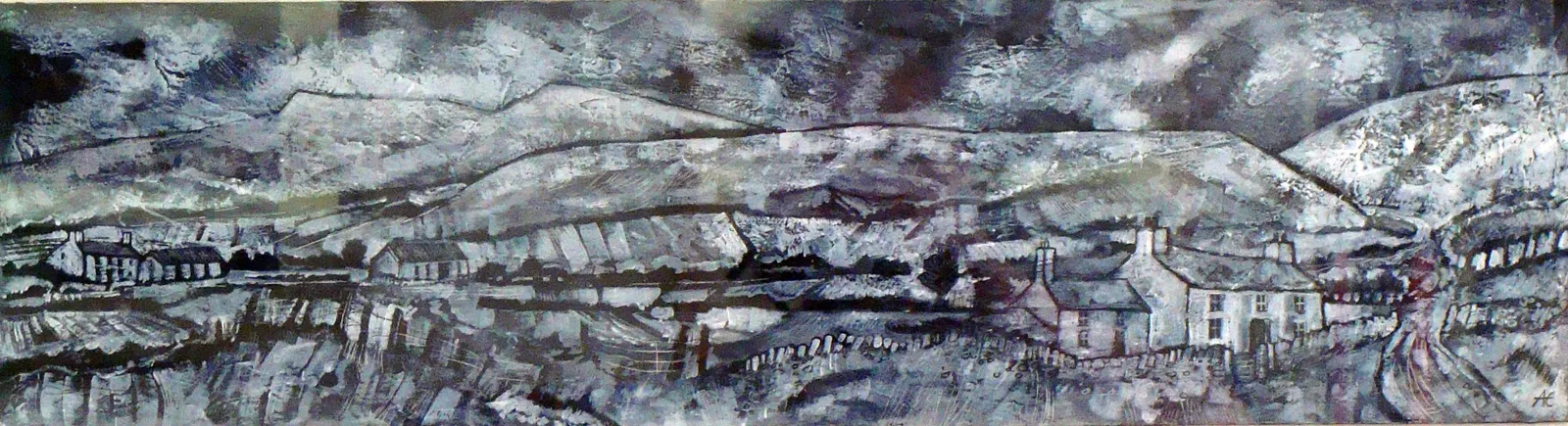 Anthony Evans, Eire ar y Bannau/ snow on the Beacons, 2024