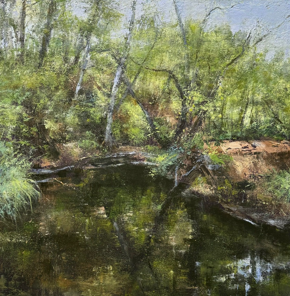 Sandra Graham, A joyful walk, 2024