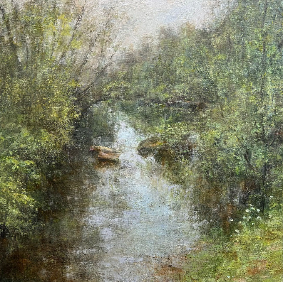 Sandra Graham, Glistening haze, 2024