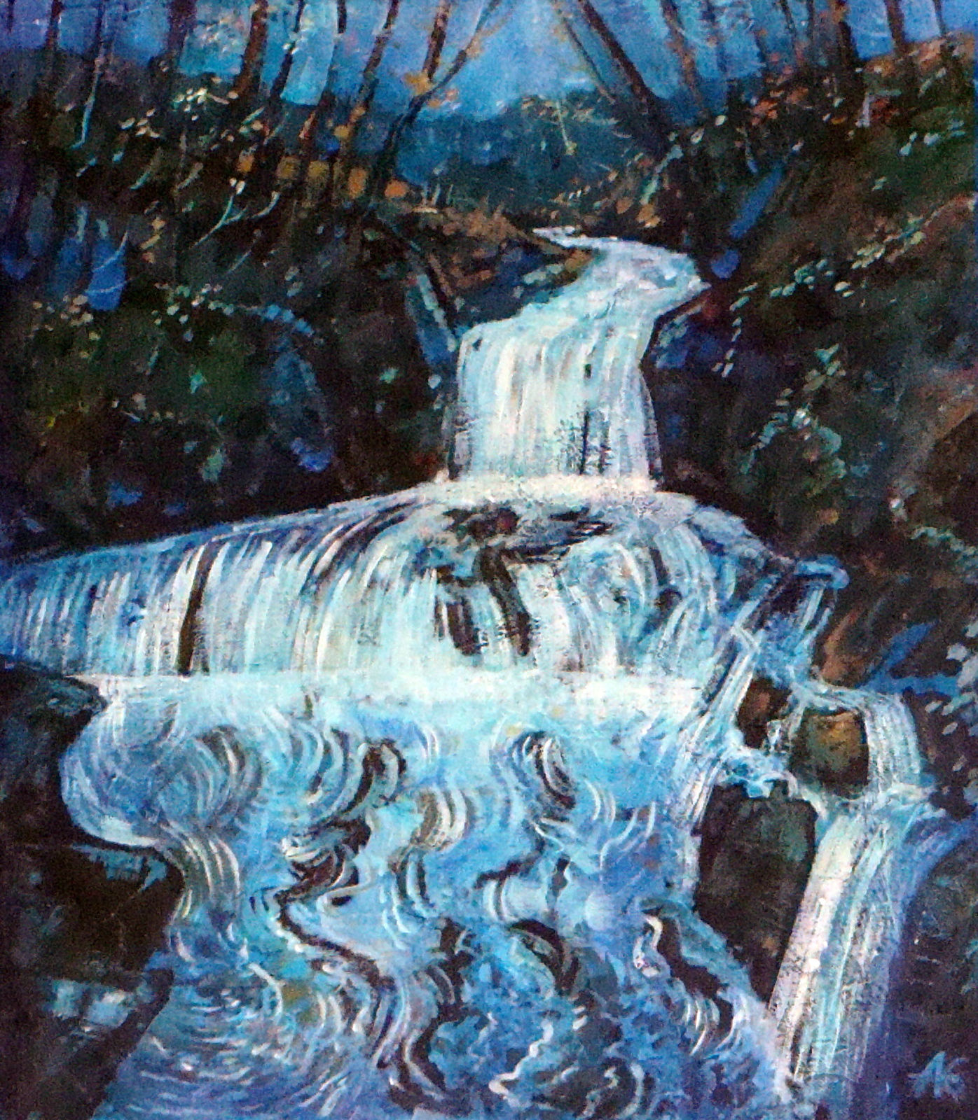 Anthony Evans, Sgwd Uchaf, 2019