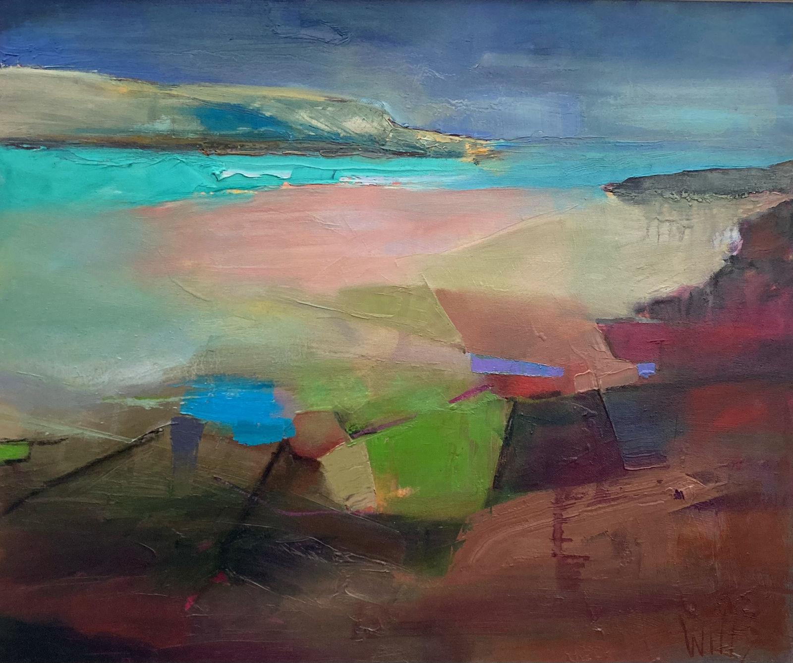 William Swayne, Turquoise Rock, 2023
