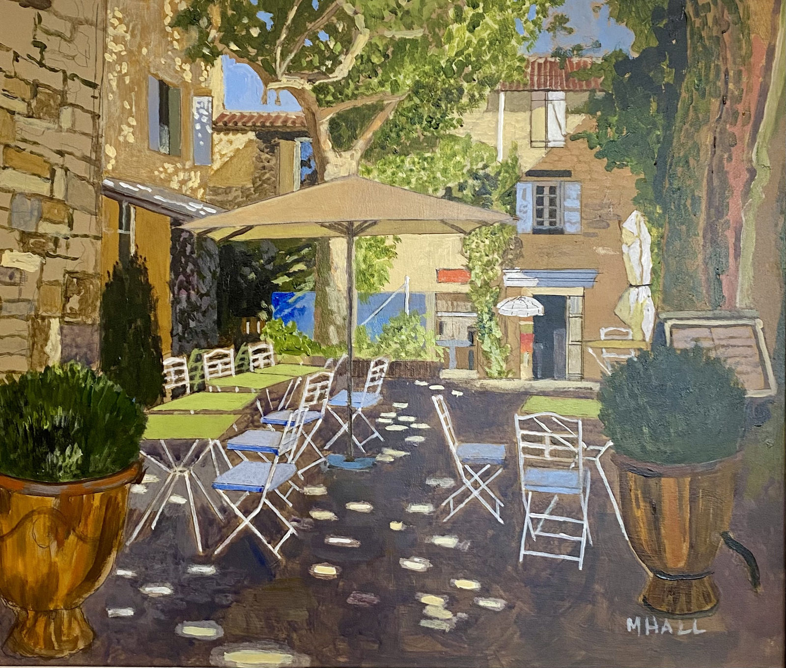 Mike Hall, Courtyard Café , 2024
