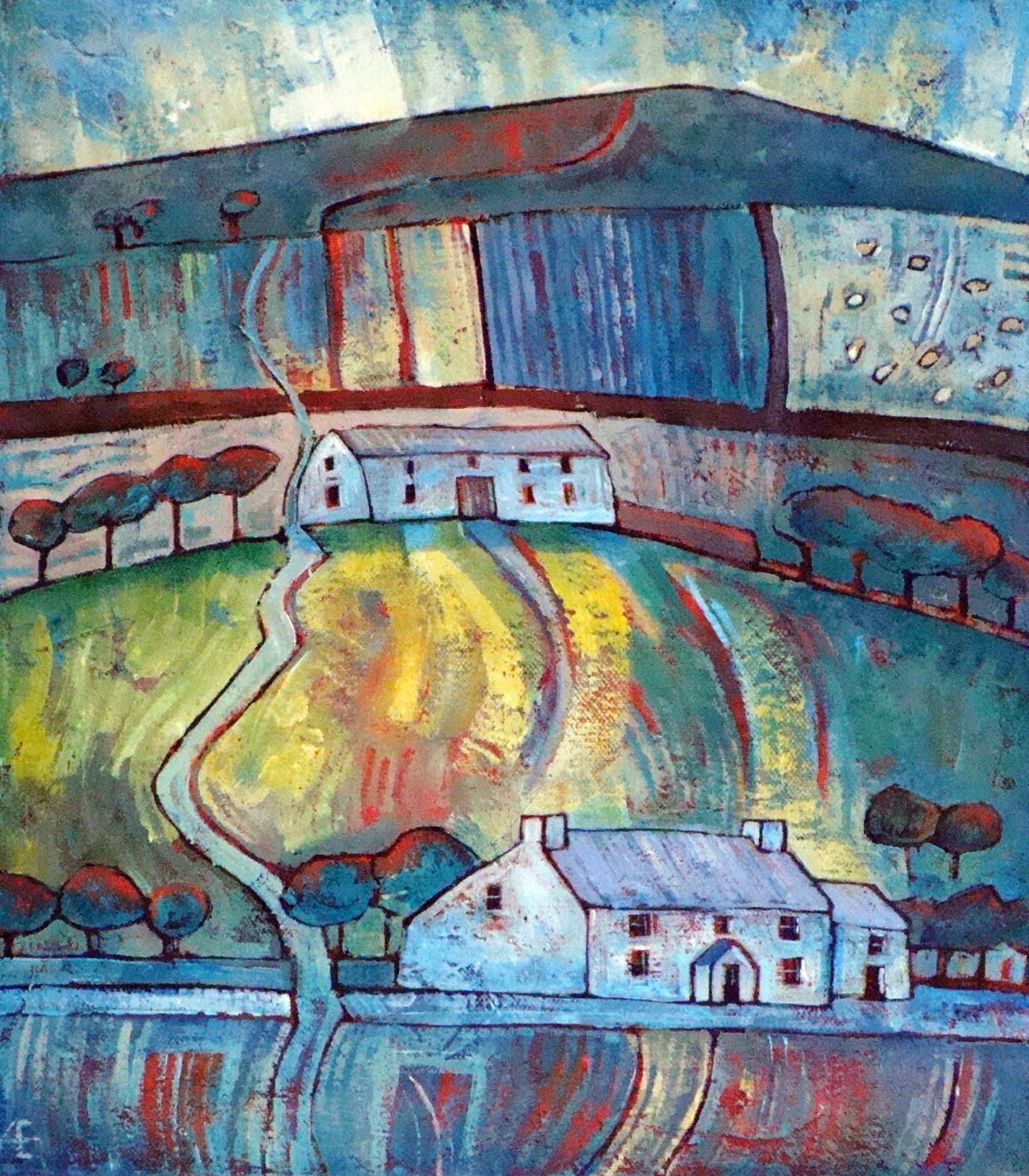 Anthony Evans, Dan y Bryan / under the hill, 2024