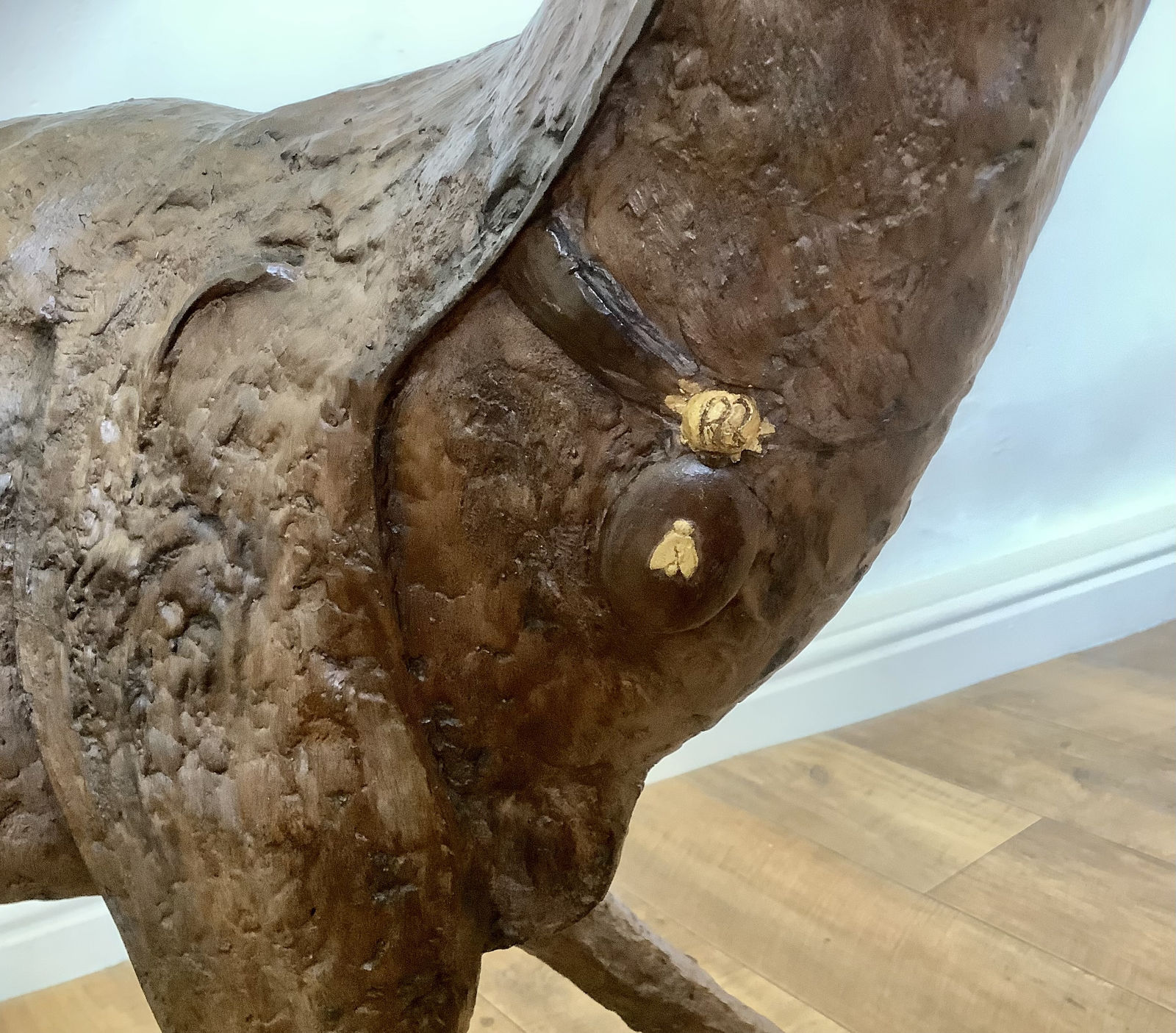 Rachel Ricketts RBSA, Fly , The walking dog of Kington, 2023