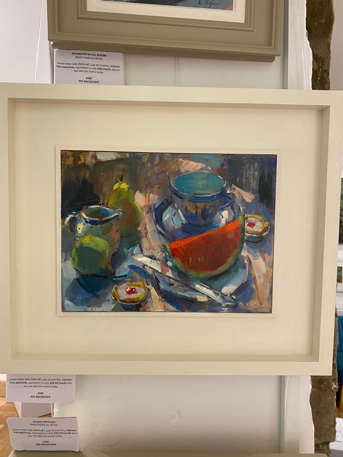 Nia MacKeown, Sunlit watermelon , 2024