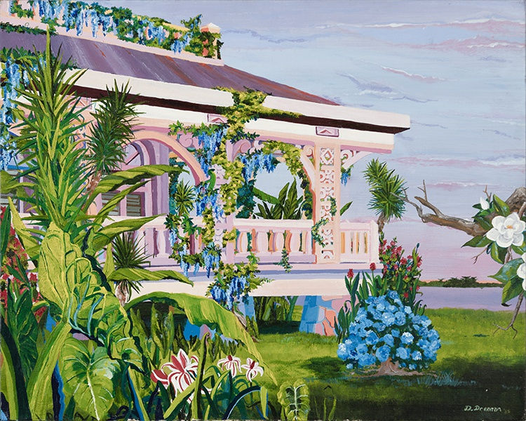 Kuimeaux, House in the Garden of Mystery (print), 1985