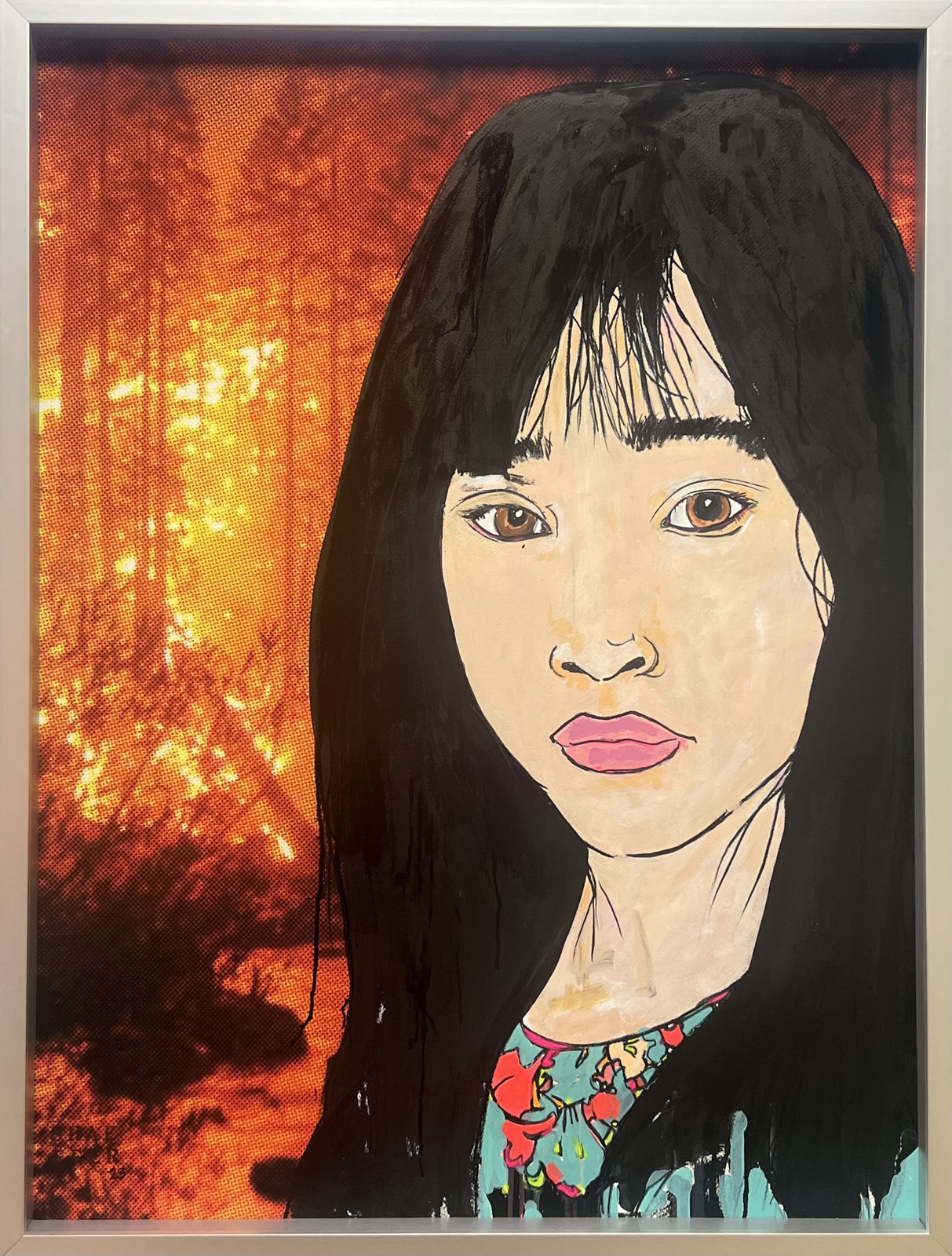 Michael Shaeffer, The Revolution Got Sold (Wildfire), 2023