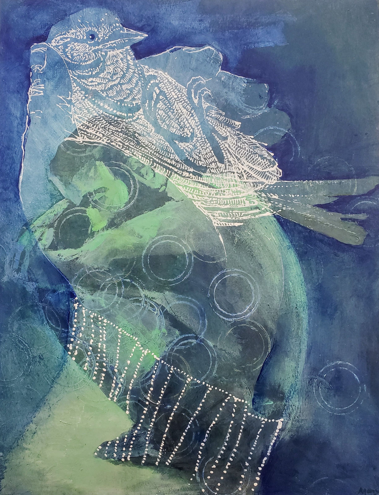 Marcus McAllister, Holding It In, 2021