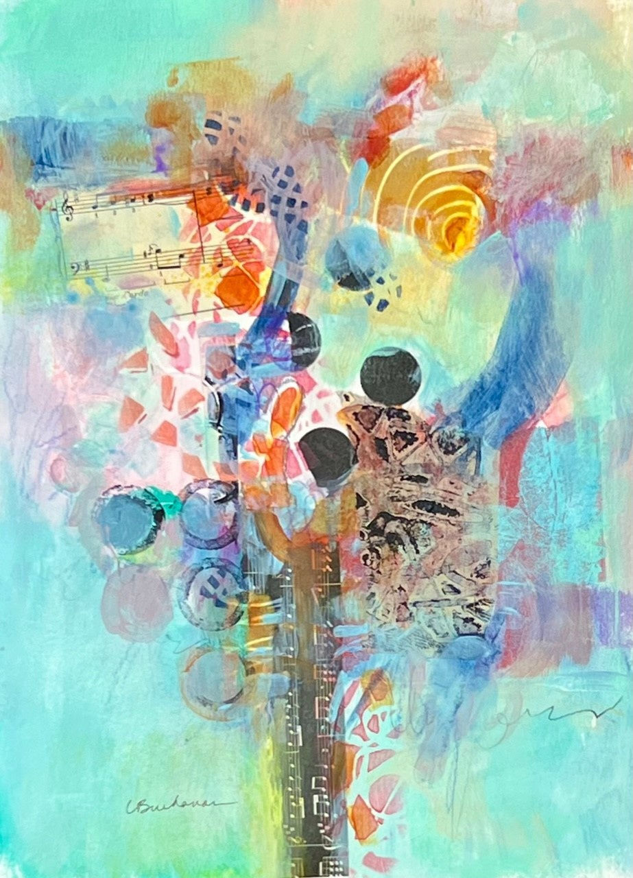 Lynne Buchanan, Dancing Patterns, 2024