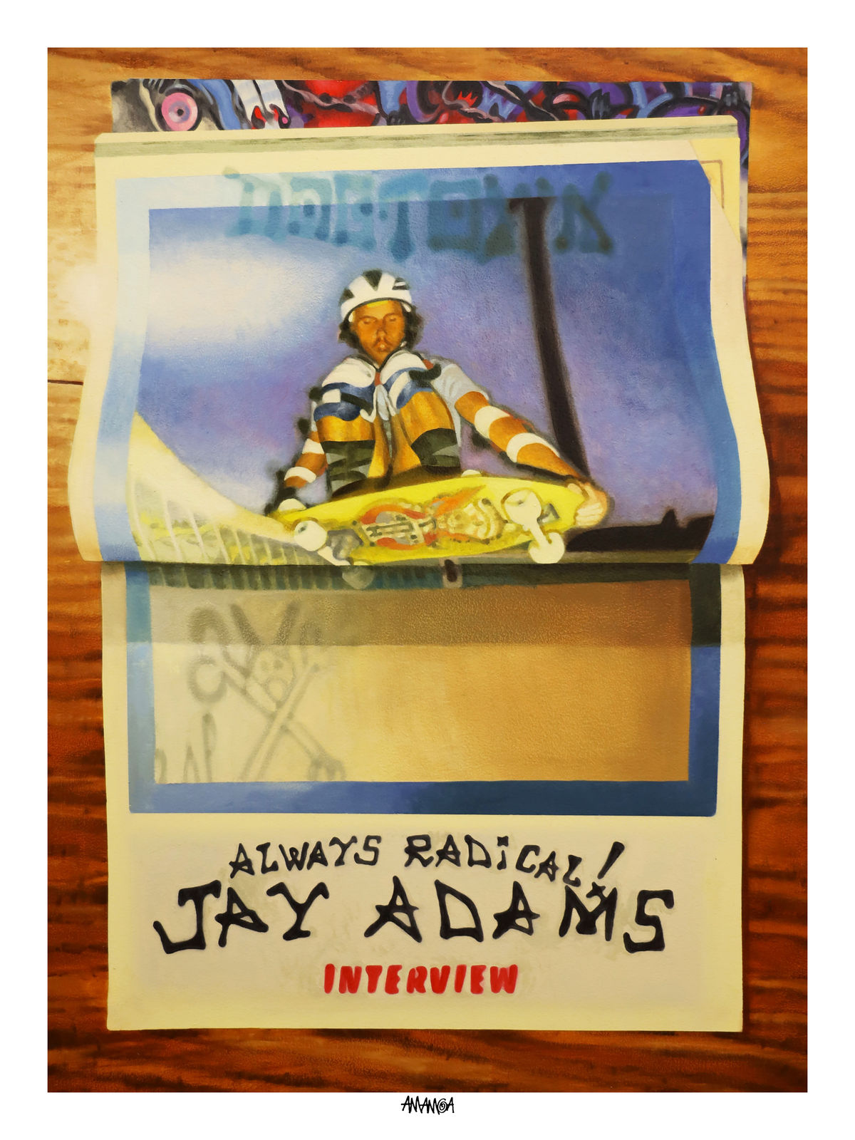 A Man After My Own Art, Jay Adams (print) , 2024