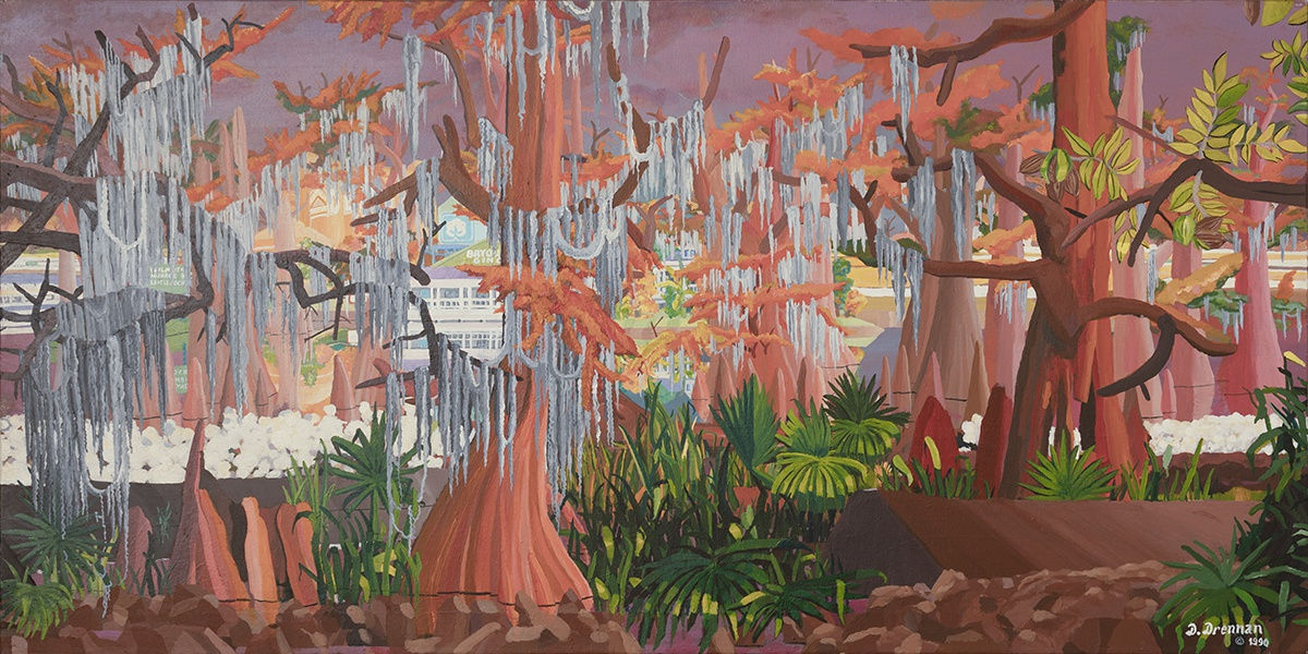 Kuimeaux, Bayou Bartholomew, Arkansas (print), 1990