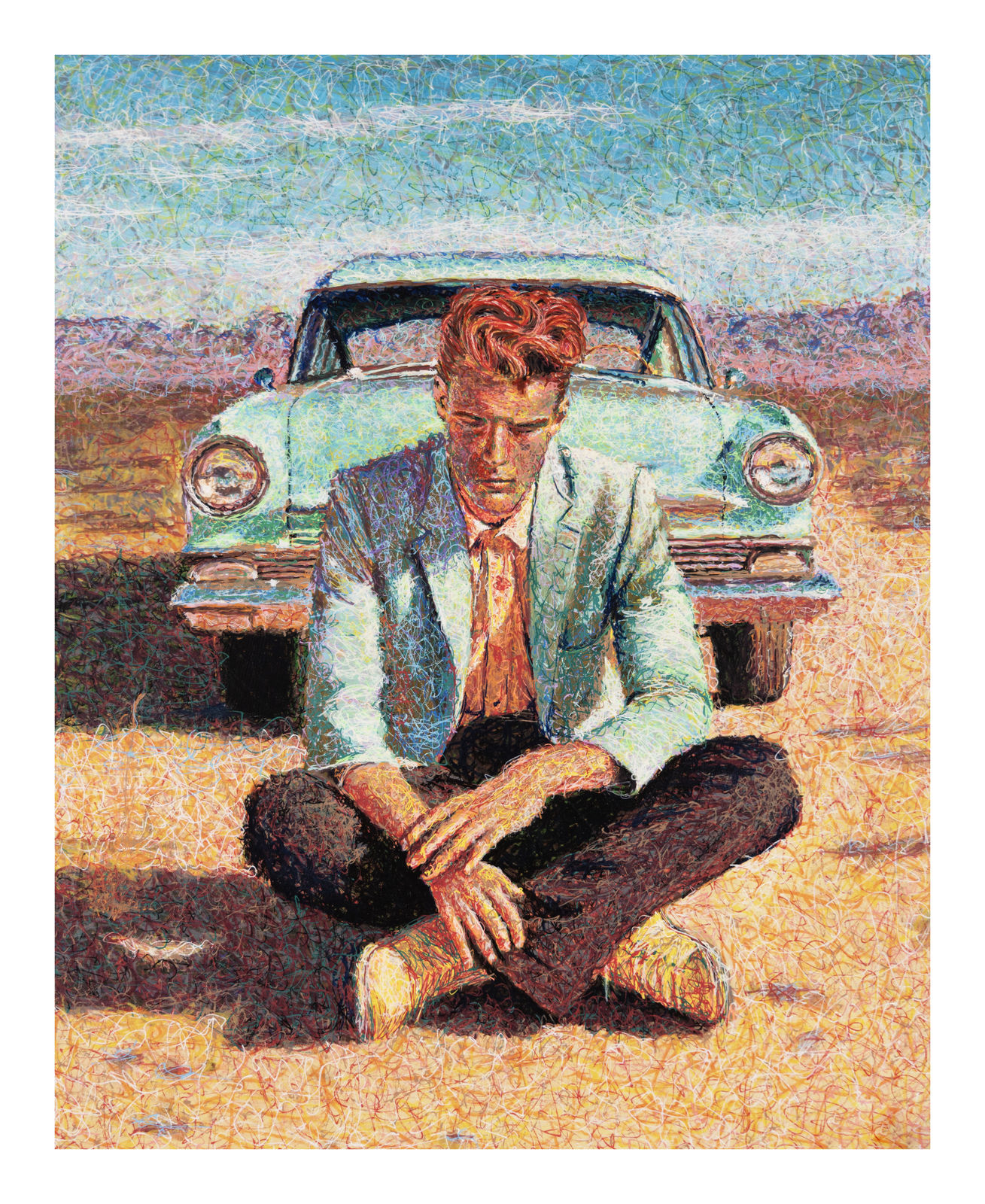 Jeremy Colburn, The Jumping Off Point (print) , 2024