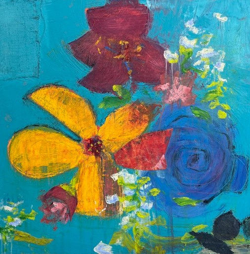 John Allison, Blue Rose, 2024