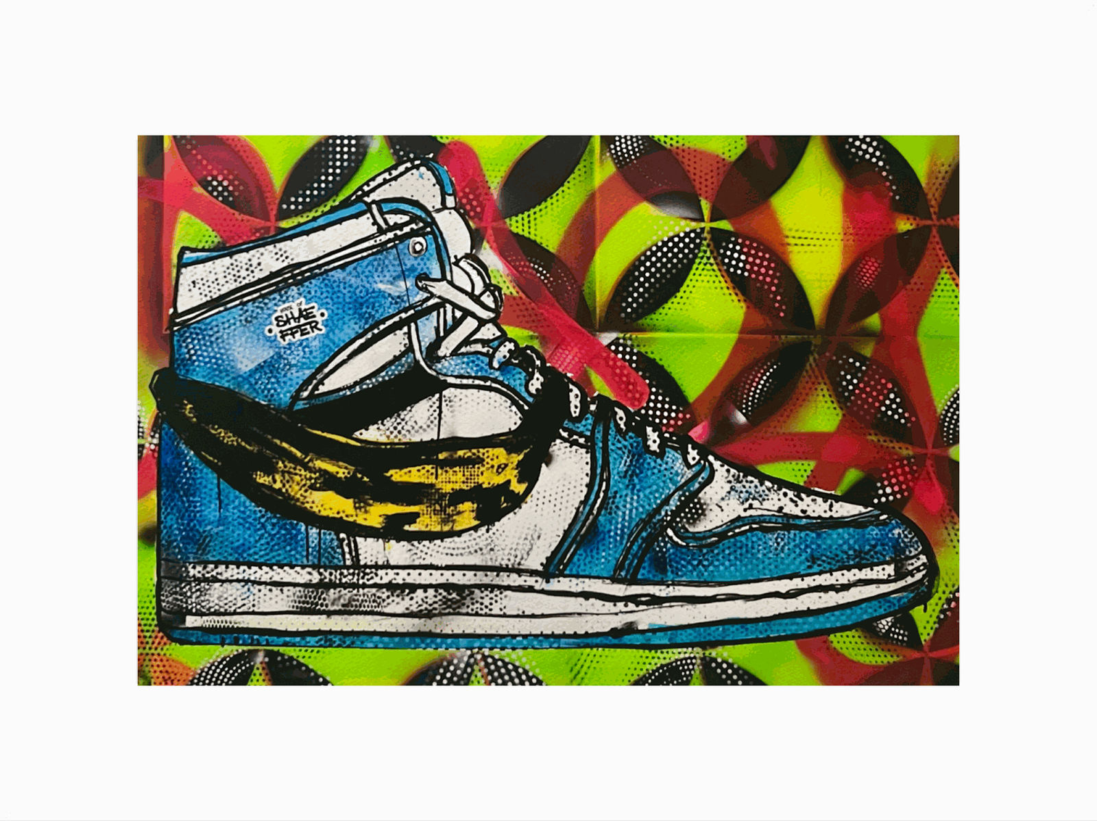 Michael Shaeffer, Blue (print), 2023