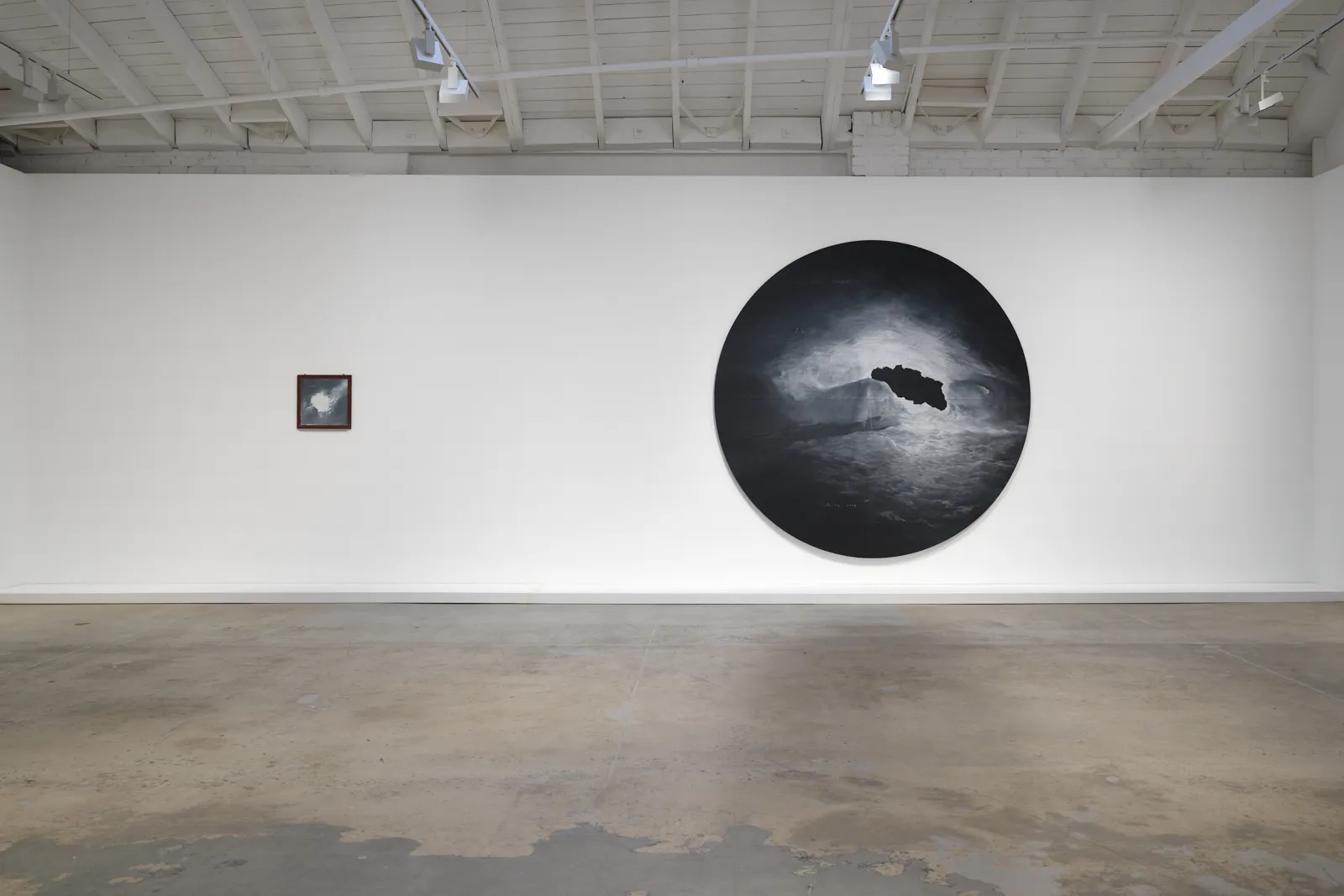 installation view Tacita Dean exhibition Marian Goodman Gallery Los Angeles