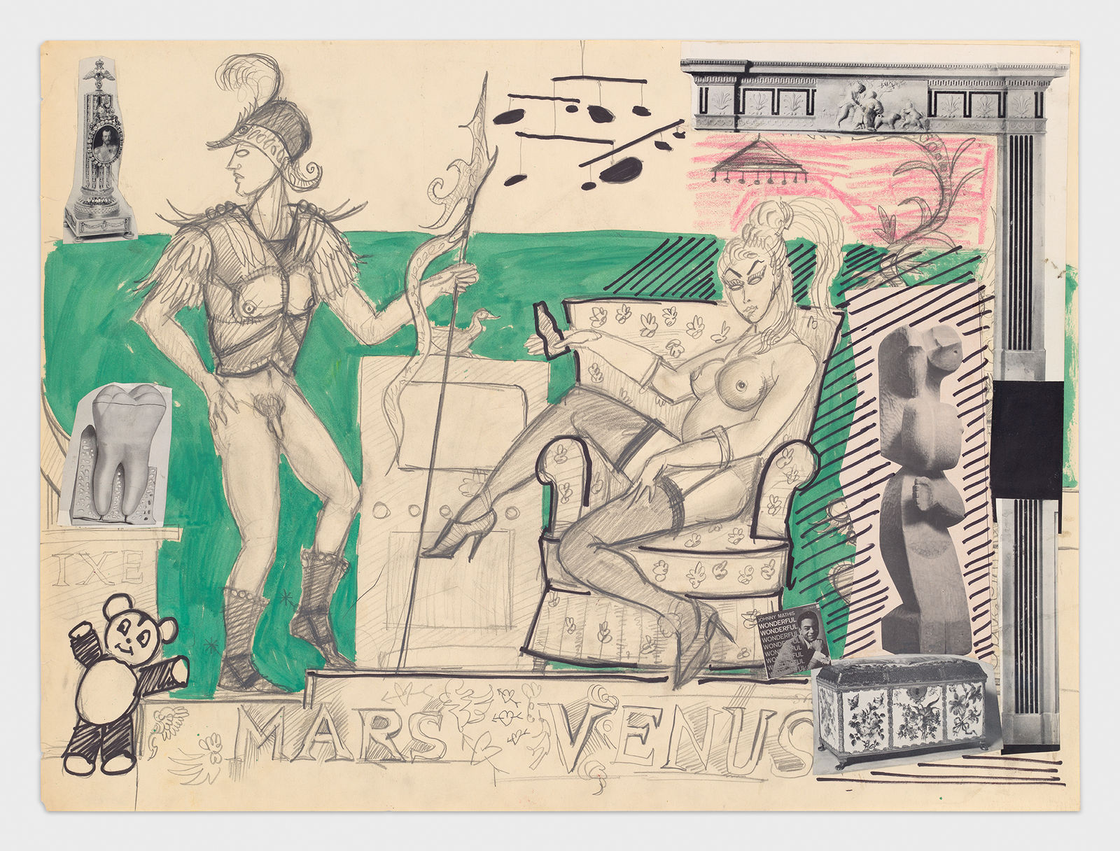 Drawing by Robert Smithson