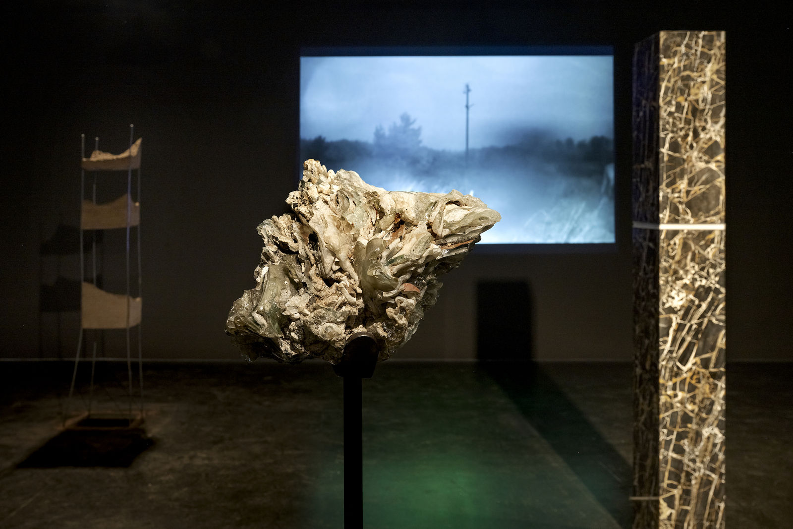 Installation view The World Without Us, Lentos Kunstmuseum Linz, 2026 | Photo: Violetta Wakolbinger