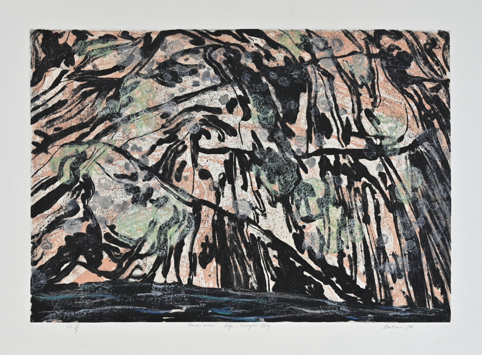 ED BARTRAM, Precambrian Edge, Georgian Bay, 1996