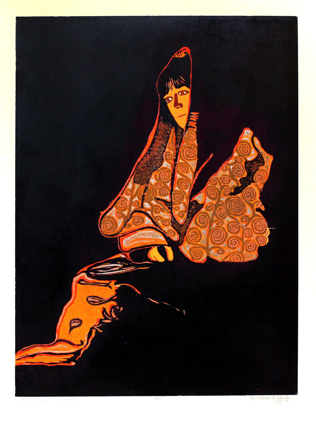 RICHARD YORK, Fireside Matelasse, 2018