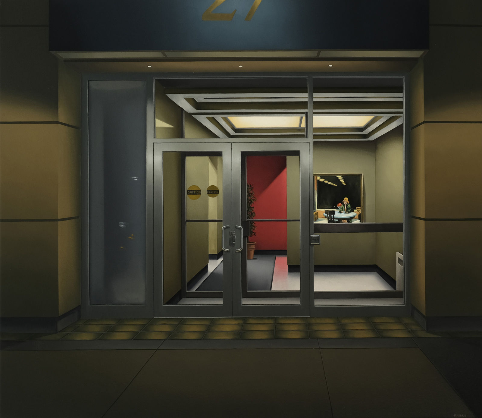 PETER HARRIS, Unit 27 with Hopper, 2021