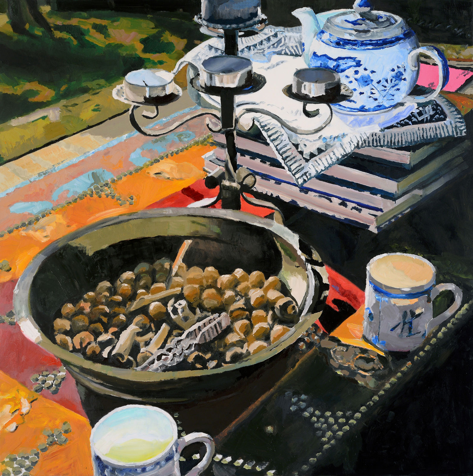 SIMON ANDREW, Books, Candles and Tea, 2017