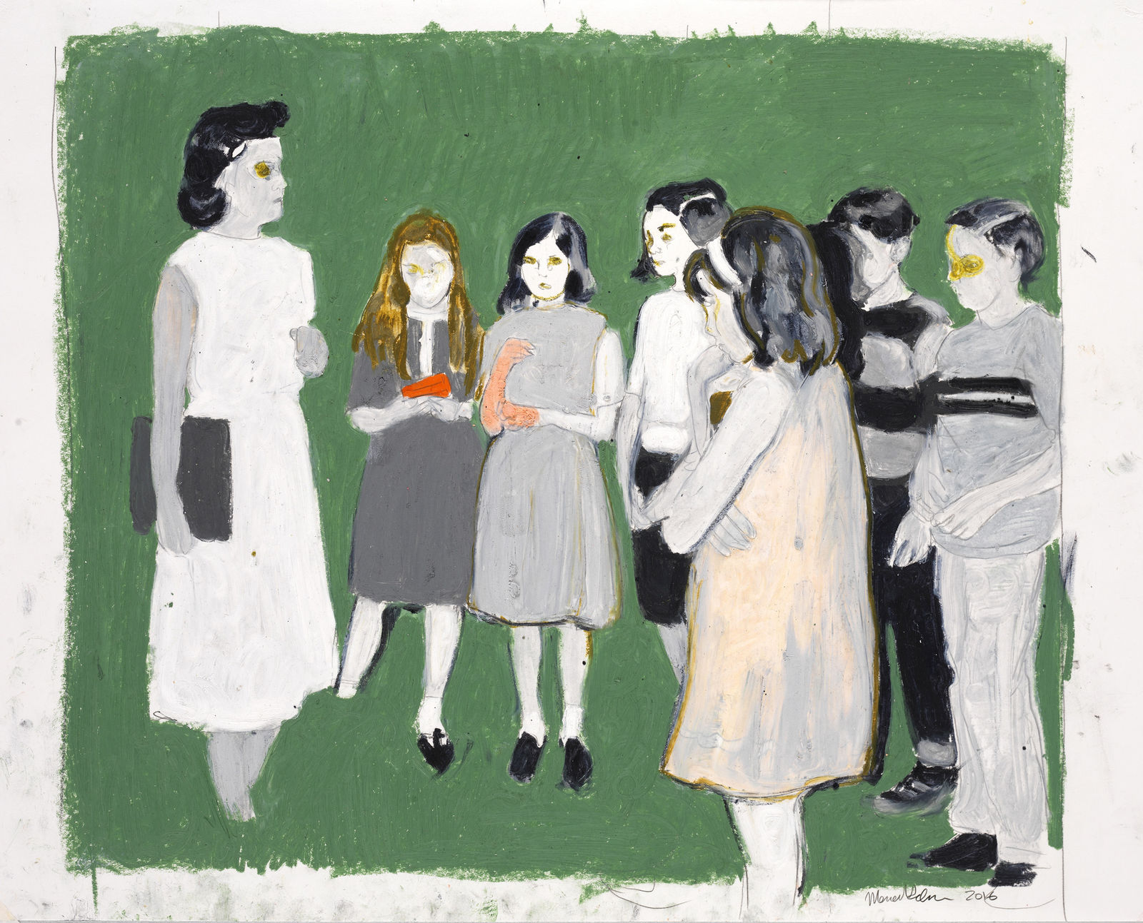 Mercedes Helnwein, Miss Klein spaces out for a sec