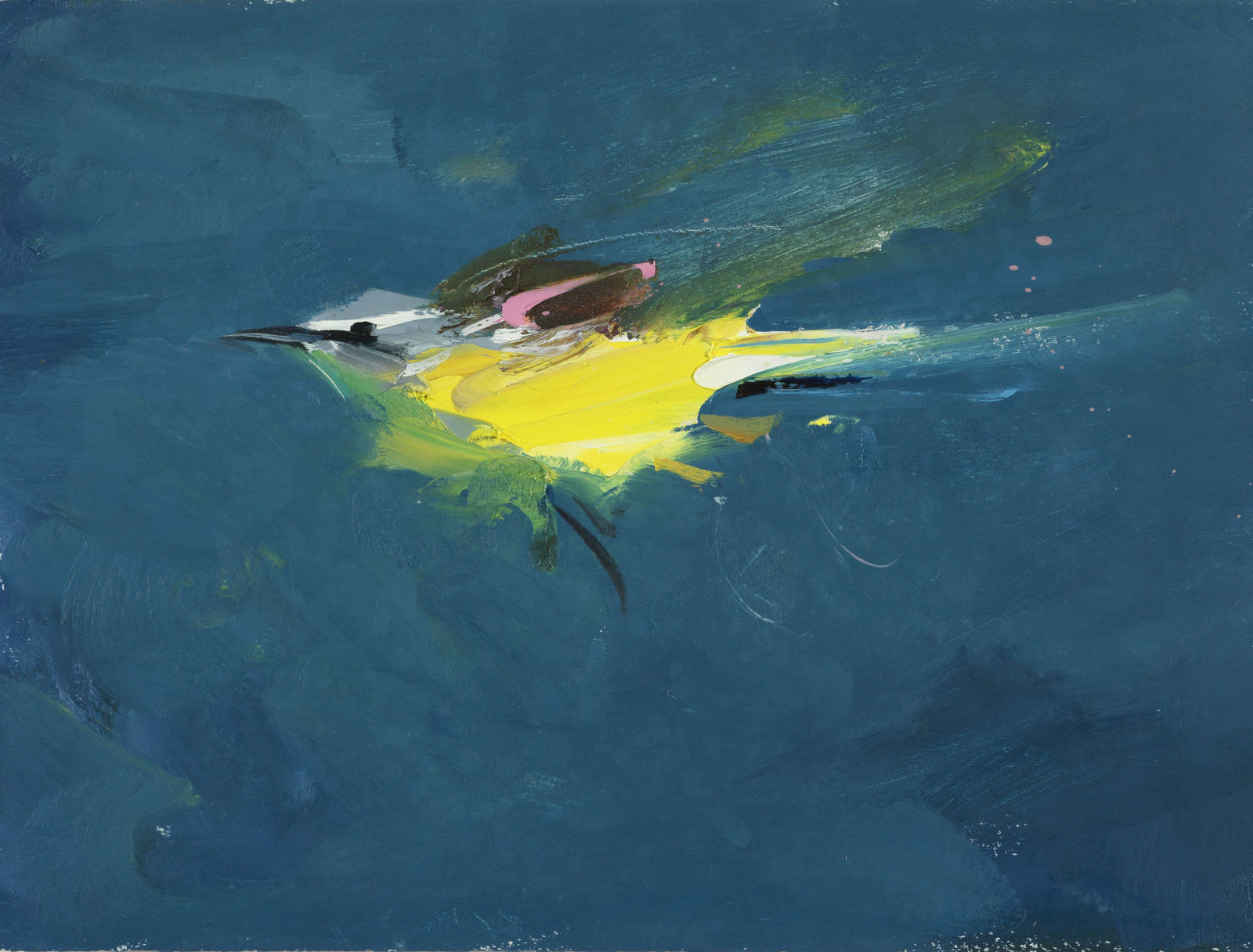 Gabhann Dunne, Submerged Wheatear, 2023