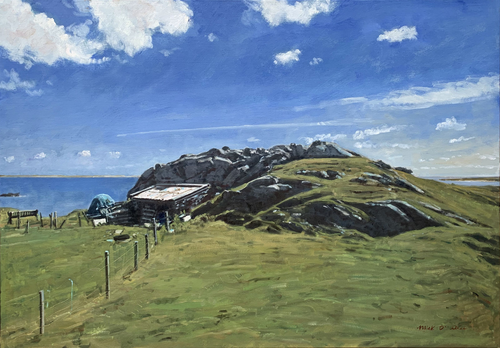 Mick O'Dea, Well sheltered, 2020