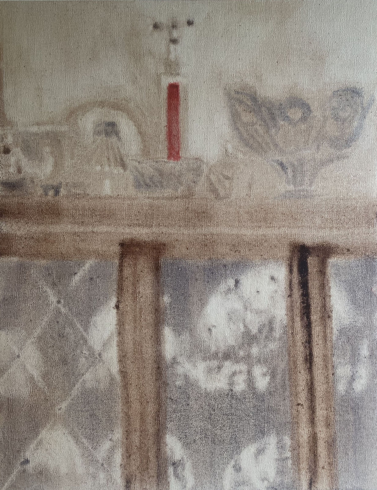 Michelle Conway, 598 cheerleading trophy on the cabinet