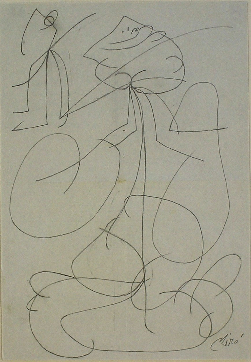 Joan Miro (1893-1983), Femme, Oiseau, 1980