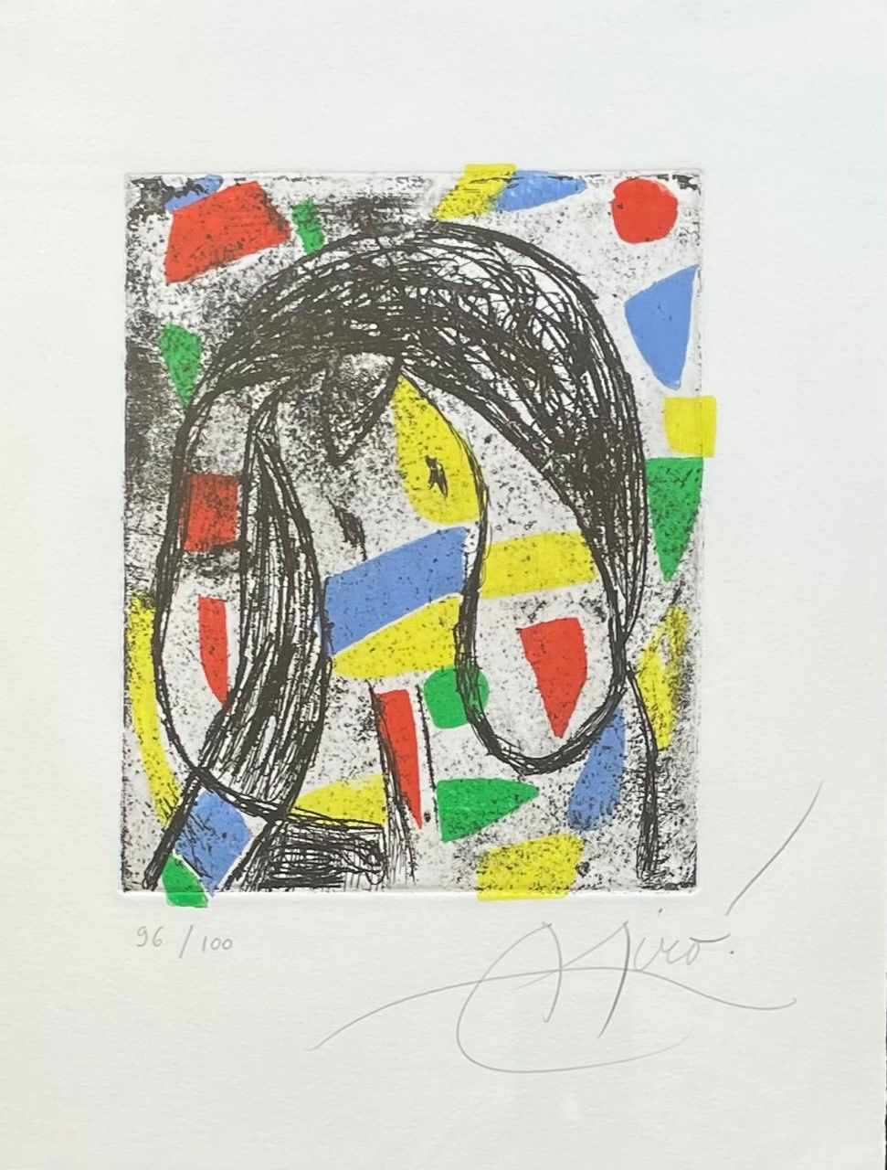 Joan Miro (Editions), La Revolte des Caracteres, 1982