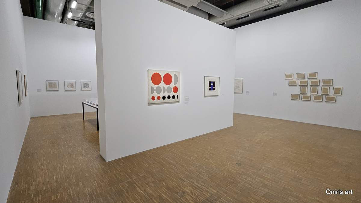 Vera Molnar / Parler à l'oeil / Centre Pompidou Paris 28 février - 26 août 2024