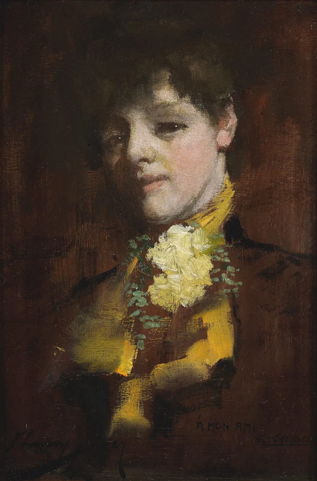 Sir John Lavery, Study of 'A Fair Flower', 1887