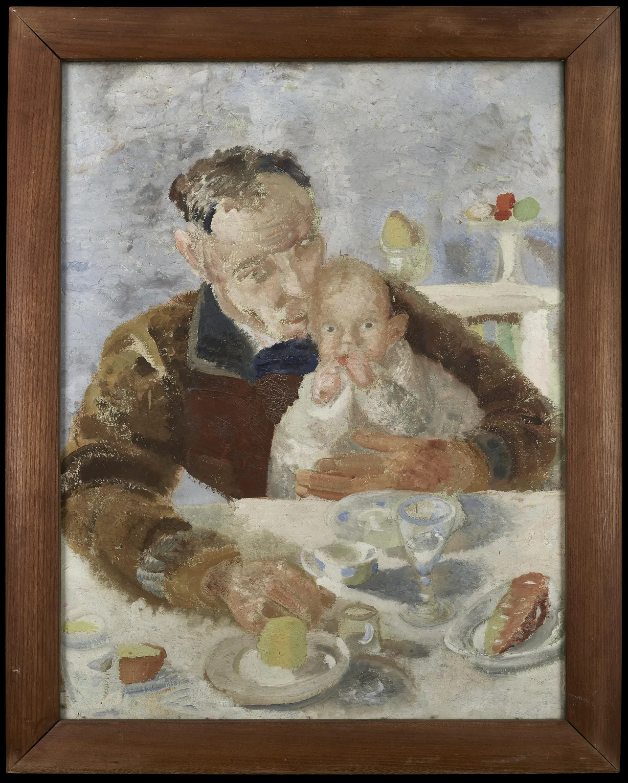 Winifred Nicholson, Father and Son (Ben and Jake Nicholson), 1927