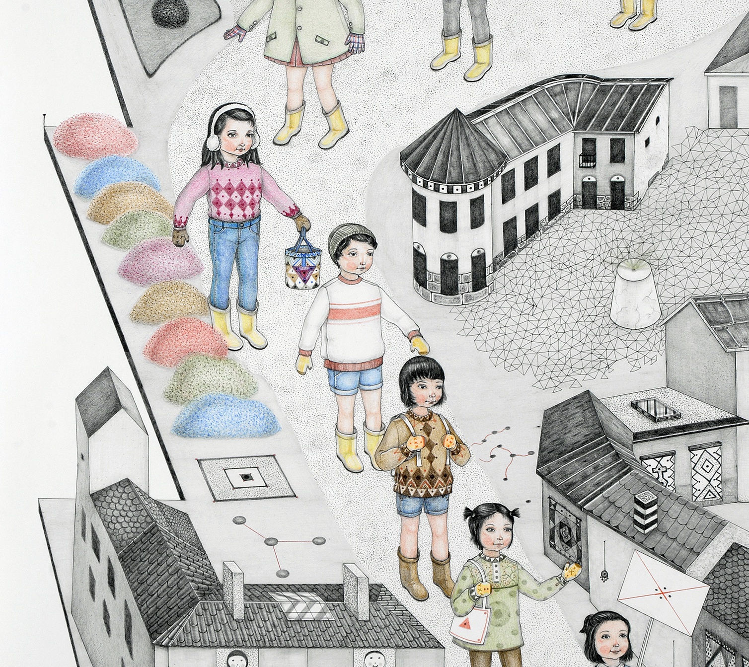 Yusa Yalcintas, Off Day (Detail), 2021