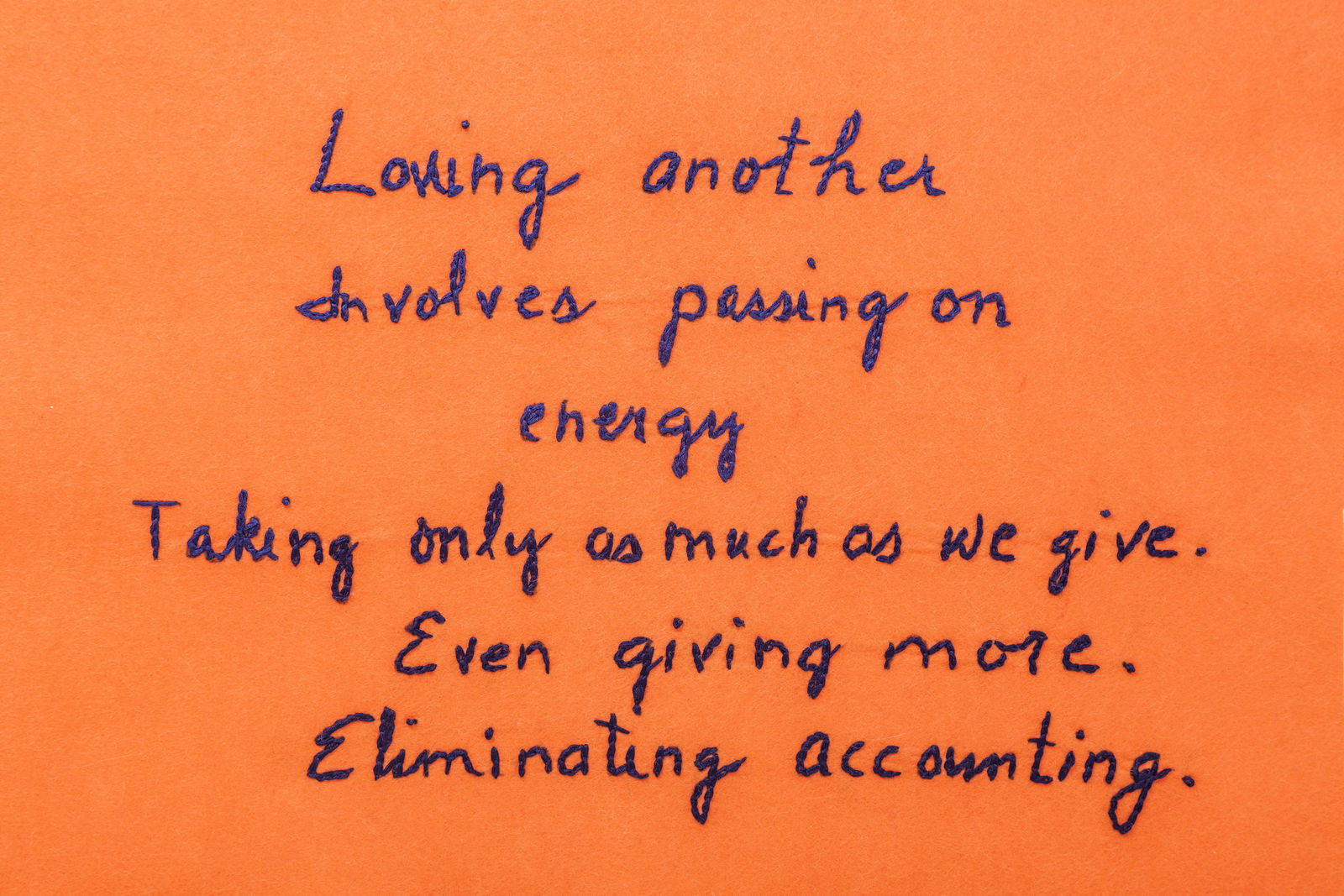Nancy Atakan, Loving Another, 2017