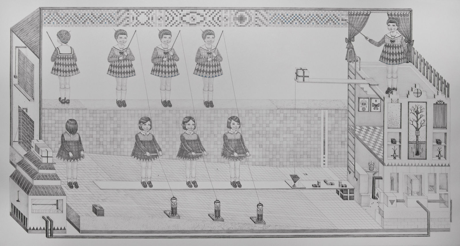 Yusa Yalcintas, Pool, 2017