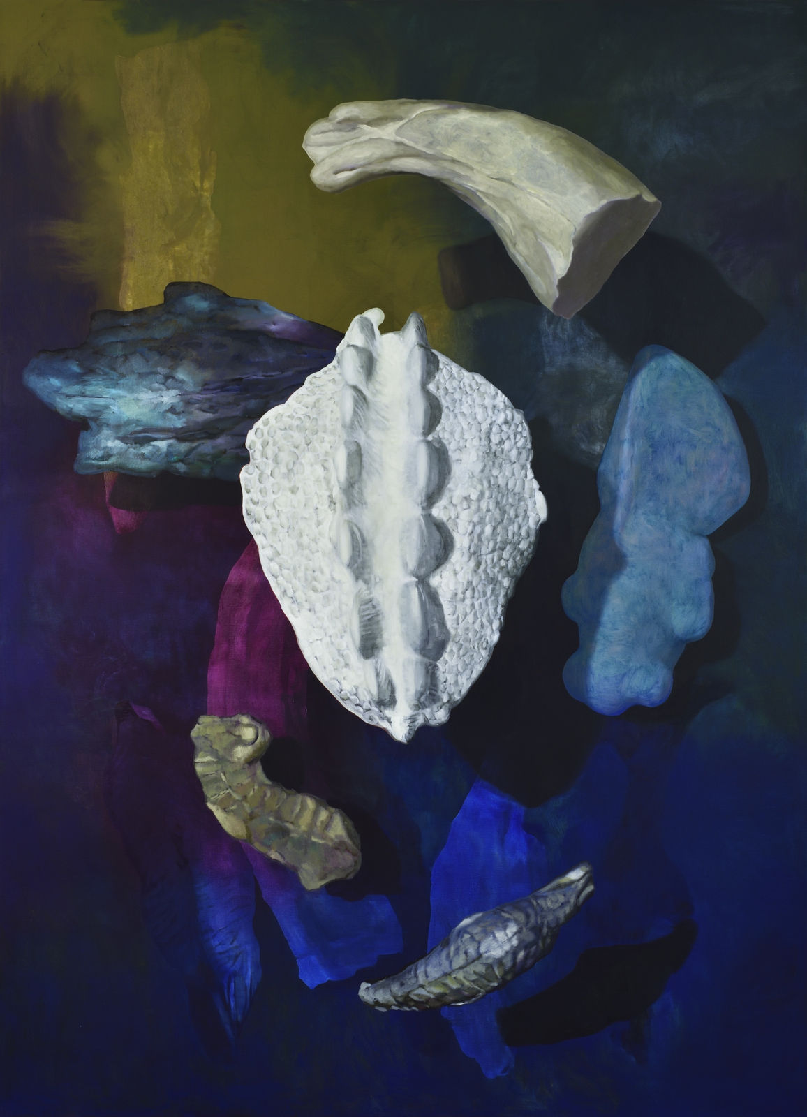 Maude Maris Neptunet 2018 oil on canvas 220 x 160 cm