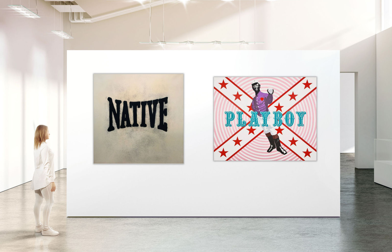 White Native Playboy