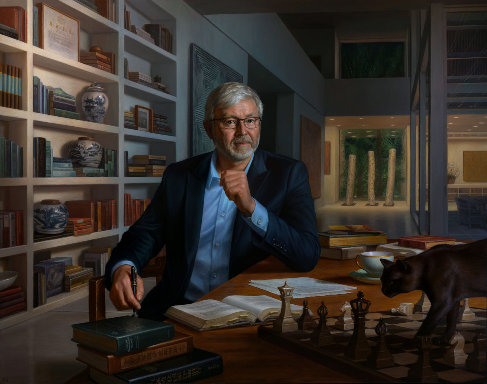 Portrait of Kevin Rudd