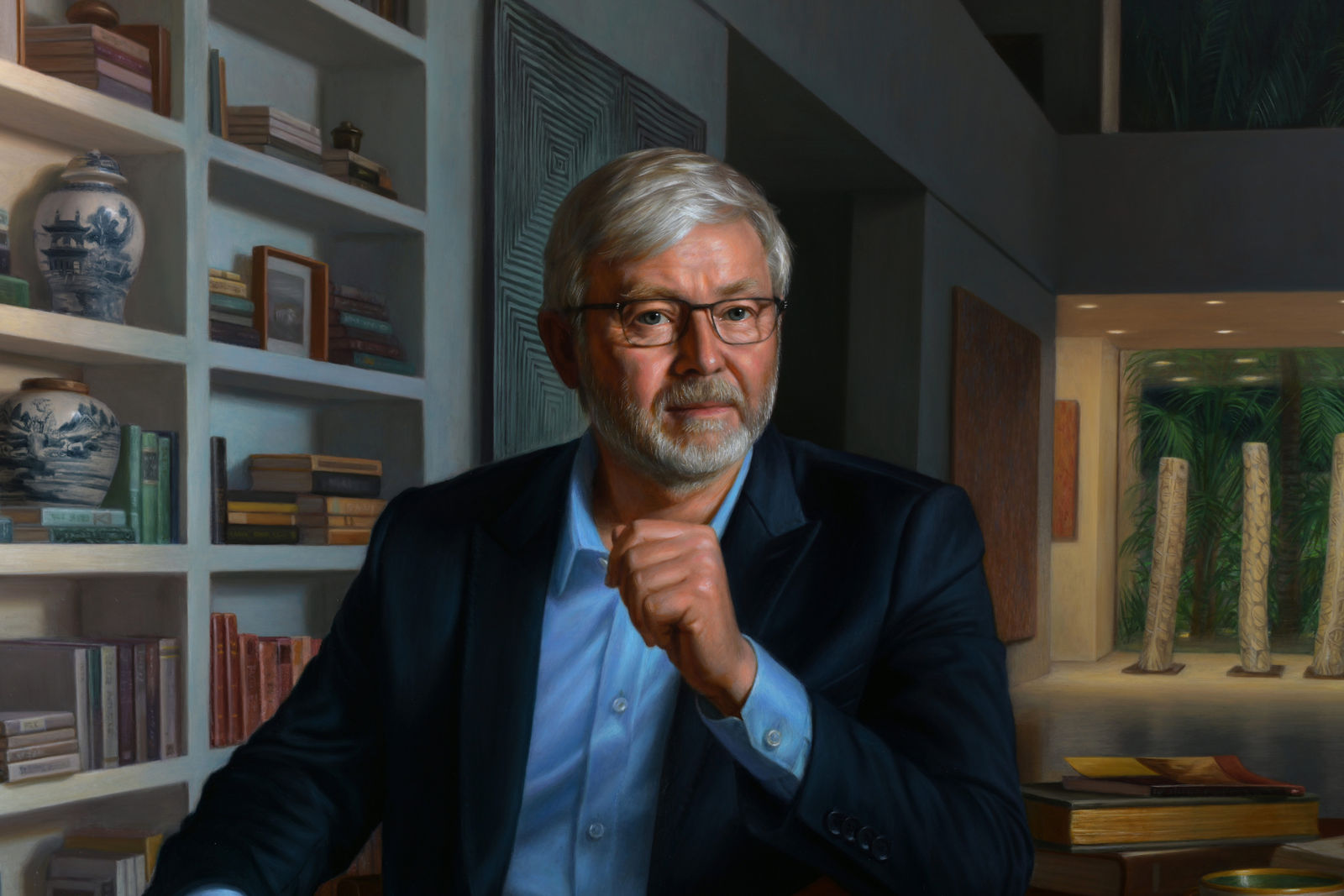 Portrait of Kevin Rudd