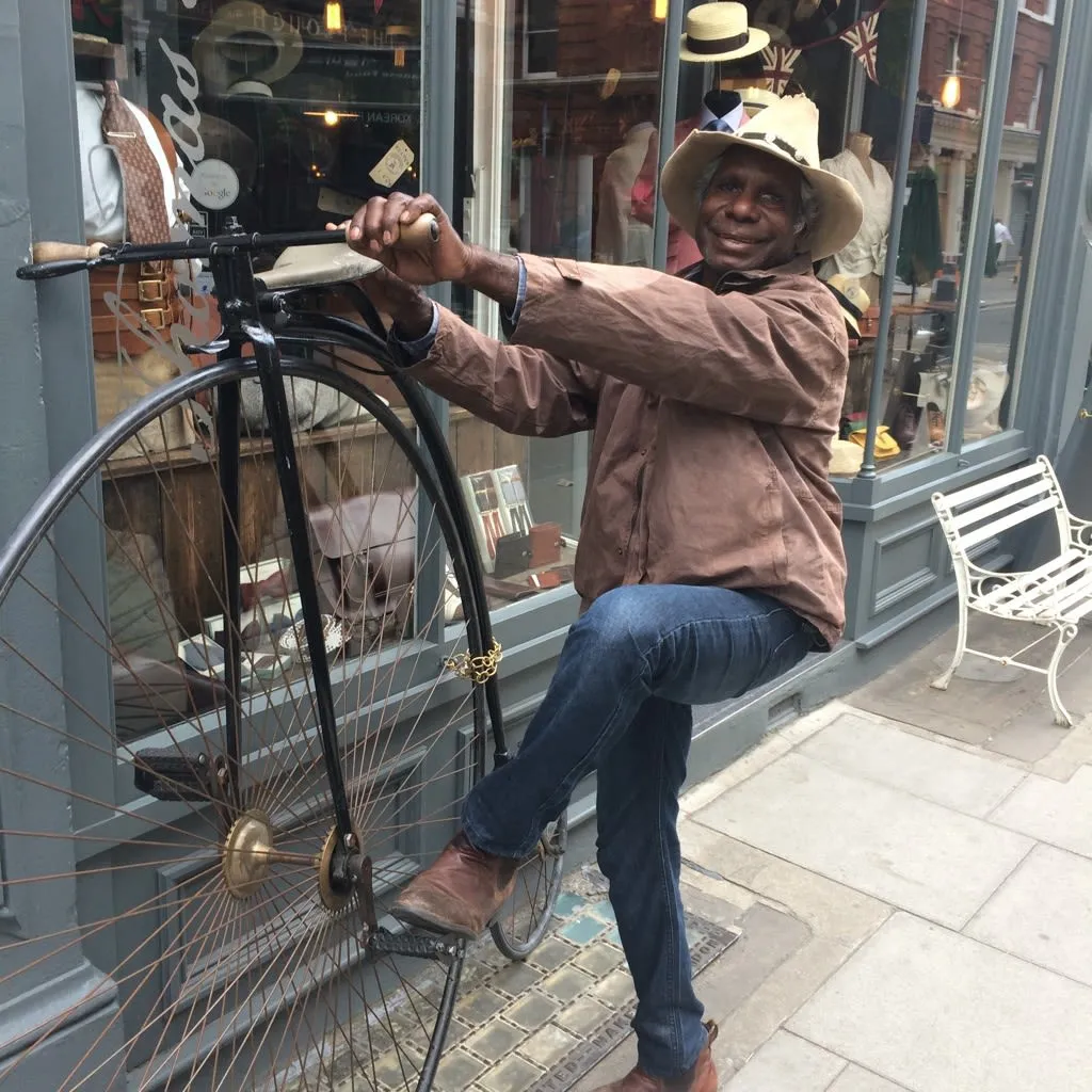 Mervyn Street in London during Jumu: Artists of Fitzroy Crossing (2016)