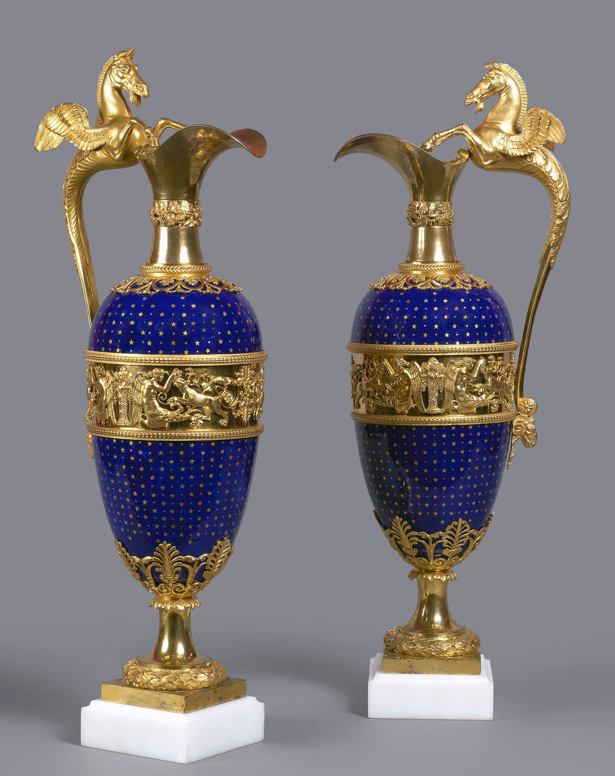 Unknown, A pair of Louis XVI ewers, Paris, date circa 1785
